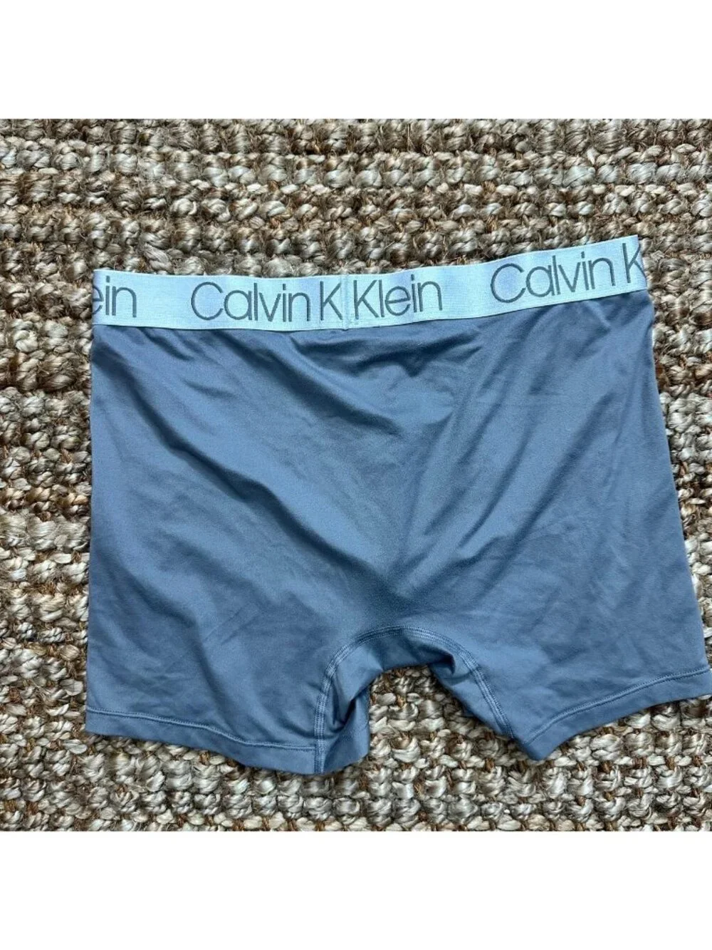 Calvin Klein Men's Boxer Briefs Gray Stretch Performance Medium